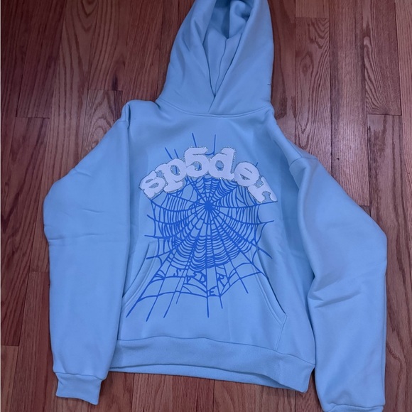 Sky Blue Mandala Graphic Sweater